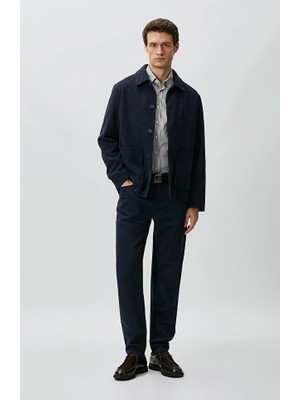 Network Navy Trousers