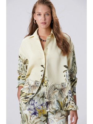 Network Yellow Green Shirt