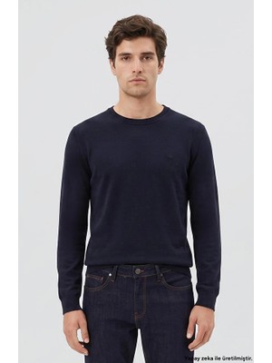 Network Navy Basic Sweater