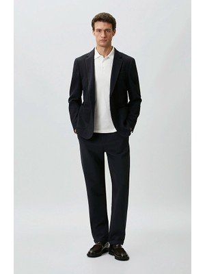 Network Navy Trousers