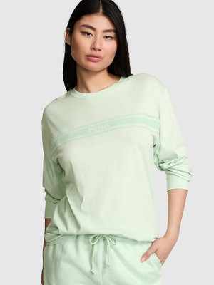 Victoria's Secret Campus Cotton Long-Sleeve T-Shirt