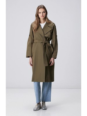 Network Khaki Trench Coat