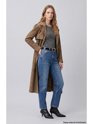 Network Indigo Mom Fit Denim Jeans
