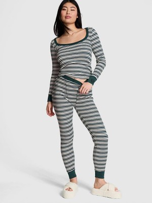Victoria's Secret Thermal Long Pajama Set