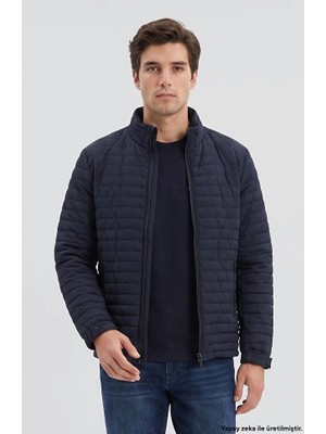 Network Navy Puffer Jacket