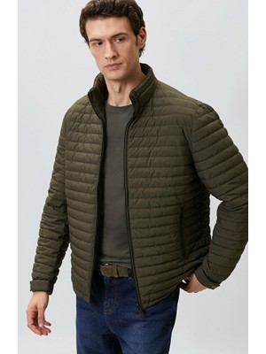 Network Khaki Quilted Jacket