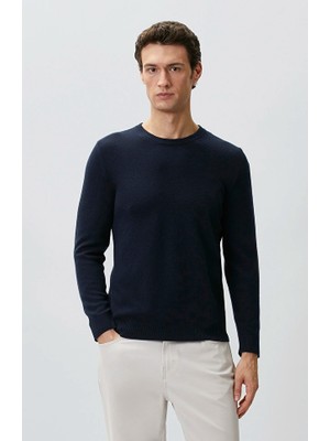 Network Limited Navy Cashmere Sweater