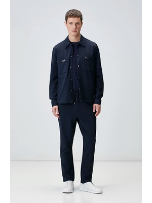 Network N-Tech Navy Diagonal Sweatpants