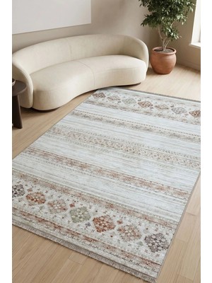 Hoom Rugs Bahar 3008 Multi Etnik Desenli Akrilik Halı