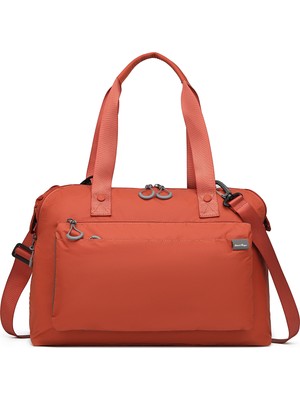 Smart Bags Hafif Kumaş Günübirlik Seyahat Çantası Veya Xl Kadın Omuz Çantası Kiremit