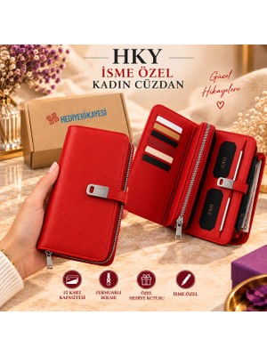 Hky Çok Kullanışlı Büyük Boy Kadın Cüzdan