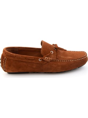 Bambi Tan Genuine Leather Men's Loafers E01547009902