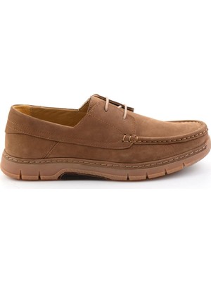 Bambi Tan Genuine Leather Men's Casual Shoes E01076380601
