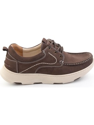 Bambi Brown Genuine Leather Men's Casual Shoes E01018080401