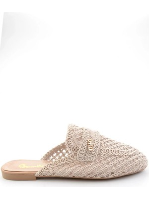 Bambi Beige Women's Slippers K04891211016