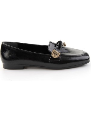 Bambi Black Women's Loafer Shoes K01641022442