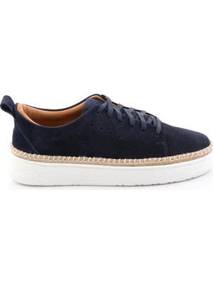 Bambi Navy Genuine Leather Men's Casual Shoes E01698321702