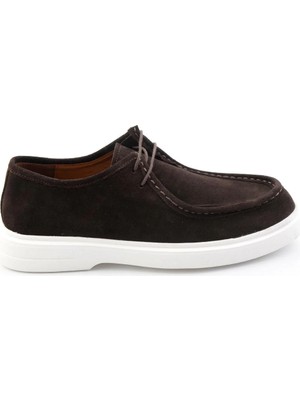 Bambi Brown Genuine Leather Men's Casual Shoes E01597003002