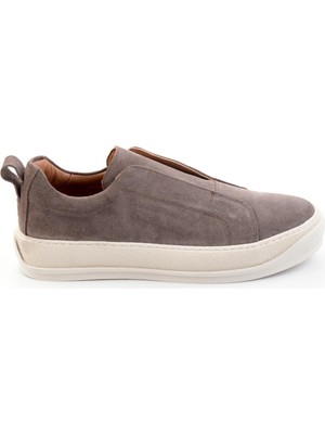 Bambi Mink Genuine Leather Men's Sneakers E01549000402