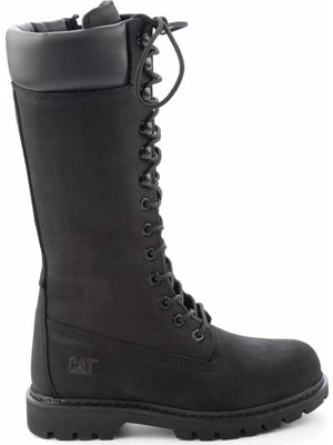 Caterpillar Caterpıllar Black Genuine Leather Women's Boots & Booties CAT0111121401