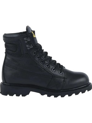 Caterpillar Caterpıllar Black Genuine Leather Men's Boots & Booties CAT1111122601
