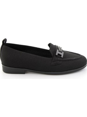 Bambi Black Women's Loafer Shoes K01327025282