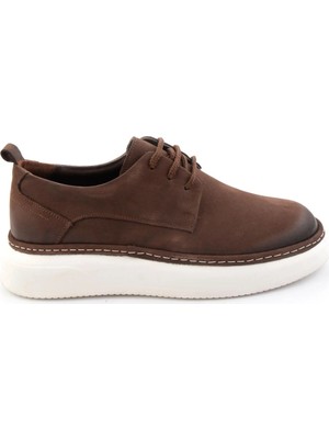 Bambi Brown Genuine Leather Men's Casual Shoes E01089006601
