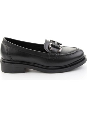 Bambi Black Women's Loafer Shoes K01257068209
