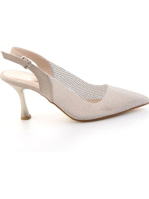 Bambi Gold Women's Evening Shoes K01670061678
