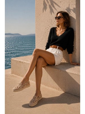 Bambi Mink Women's Espadrilles K01117992302