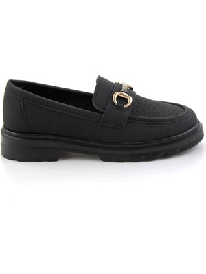 Bambi Black Women's Loafer Shoes K01536103737