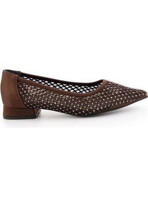 Bambi Brown Women's Ballet Flats K01670070038