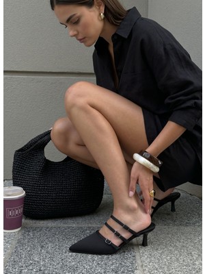 Bambi Black Women's Slippers K04565080271