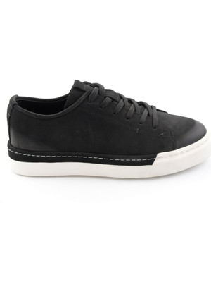 Bambi Black Genuine Leather Men's Casual Shoes E01089006701