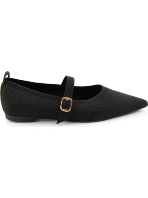 Bambi Black Women's Ballet Flats K01327024982