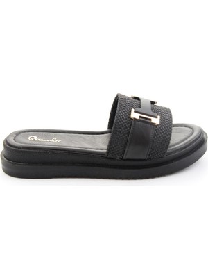 Bambi Black Women's Slippers K04875040510