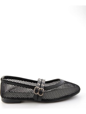 Bambi Black Women's Ballet Flats K01503727622