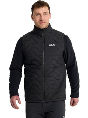 Jack Wolfskin Flextrek Ins Vest M Erkek Outdoor Yelek A66335-6000 Siyah
