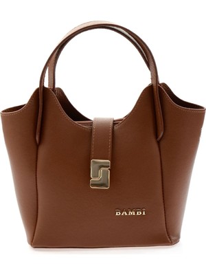 Bambi Tan Women's Shoulder Bag C06636700009