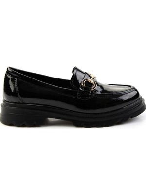 Bambi Black Women's Loafer Shoes K01257060998