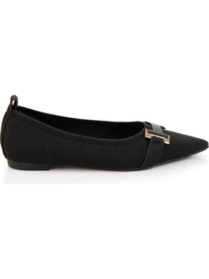 Bambi Black Women's Ballet Flats K01327059182