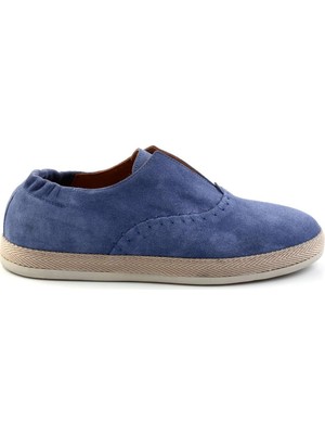Bambi Blue Genuine Leather Men's Espadrilles E01901361102