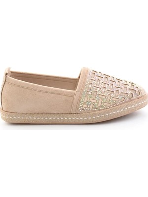 Bambi Beige Women's Espadrilles K01117090802
