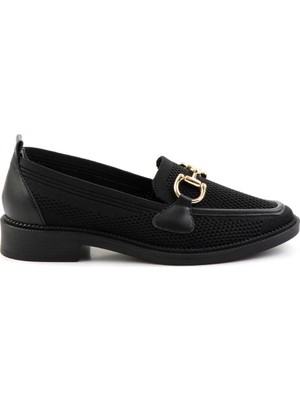 Bambi Black Women's Loafer Shoes K01474111182