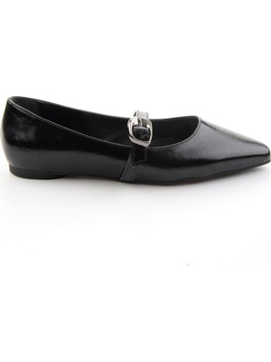 Bambi Black Women's Ballet Flats K01823016642