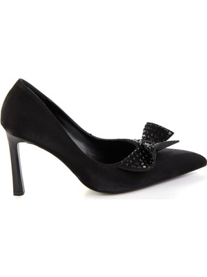 Bambi Black Women's Classic Heeled Shoes K01565016438