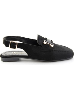 Bambi Black Women's Loafer Shoes K01641023272