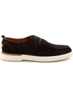 Bambi Brown Genuine Leather Men's Casual Shoes E01863310602