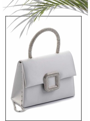 Bambi Silver Women's Evening Bag C06599075838