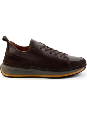 Bambi Brown Genuine Leather Men's Casual Shoes E01863917003